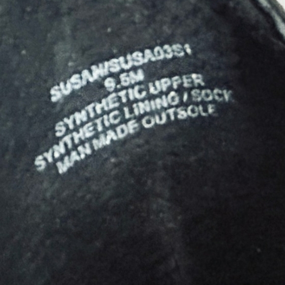 STEVE MADDEN SUSAN BLACK PATENT 4" HEELED SANDALS SIZE 9.5 BY NEW IN BOX - Picture 4 of 6